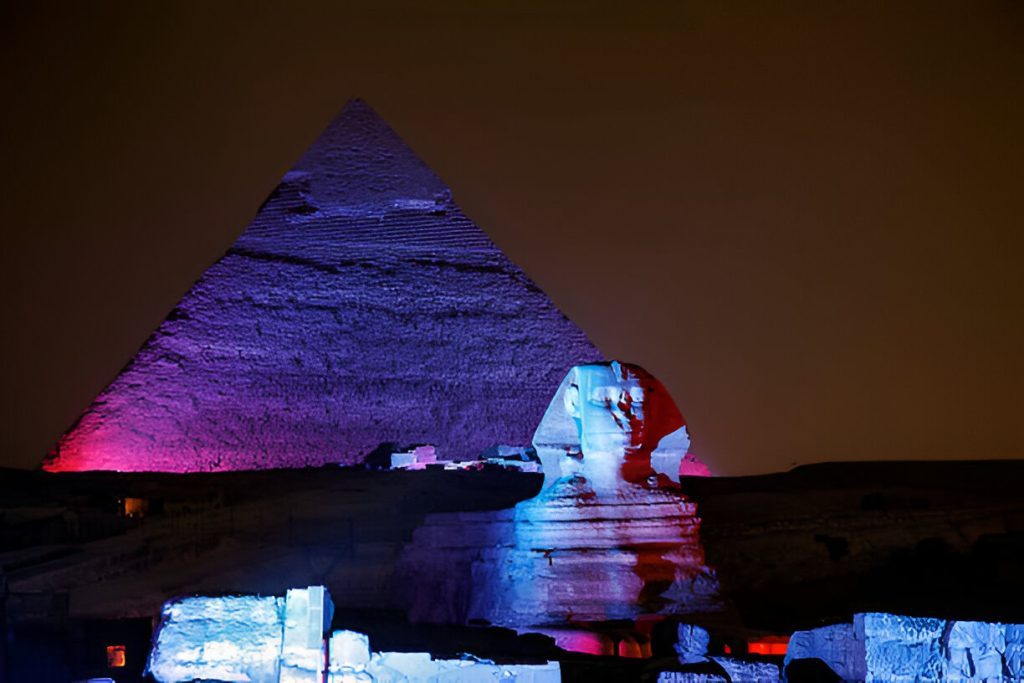 Giza Pyramids Sound and Light Show Tickets with Hotel Pickup